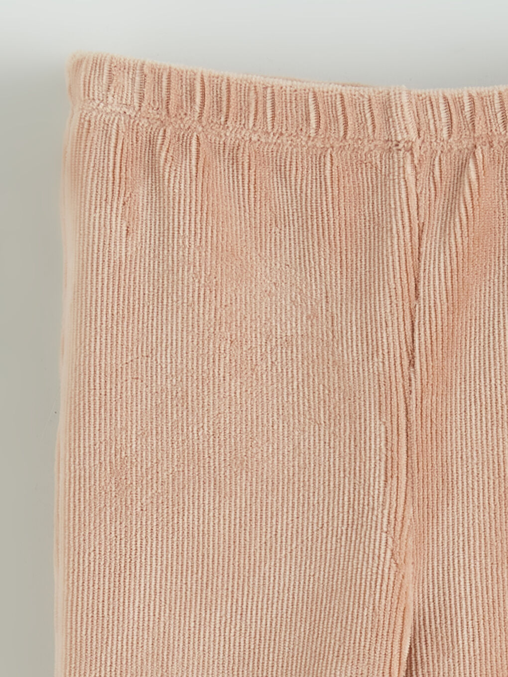 Velvet Flared Baby Girls' Leggings-1