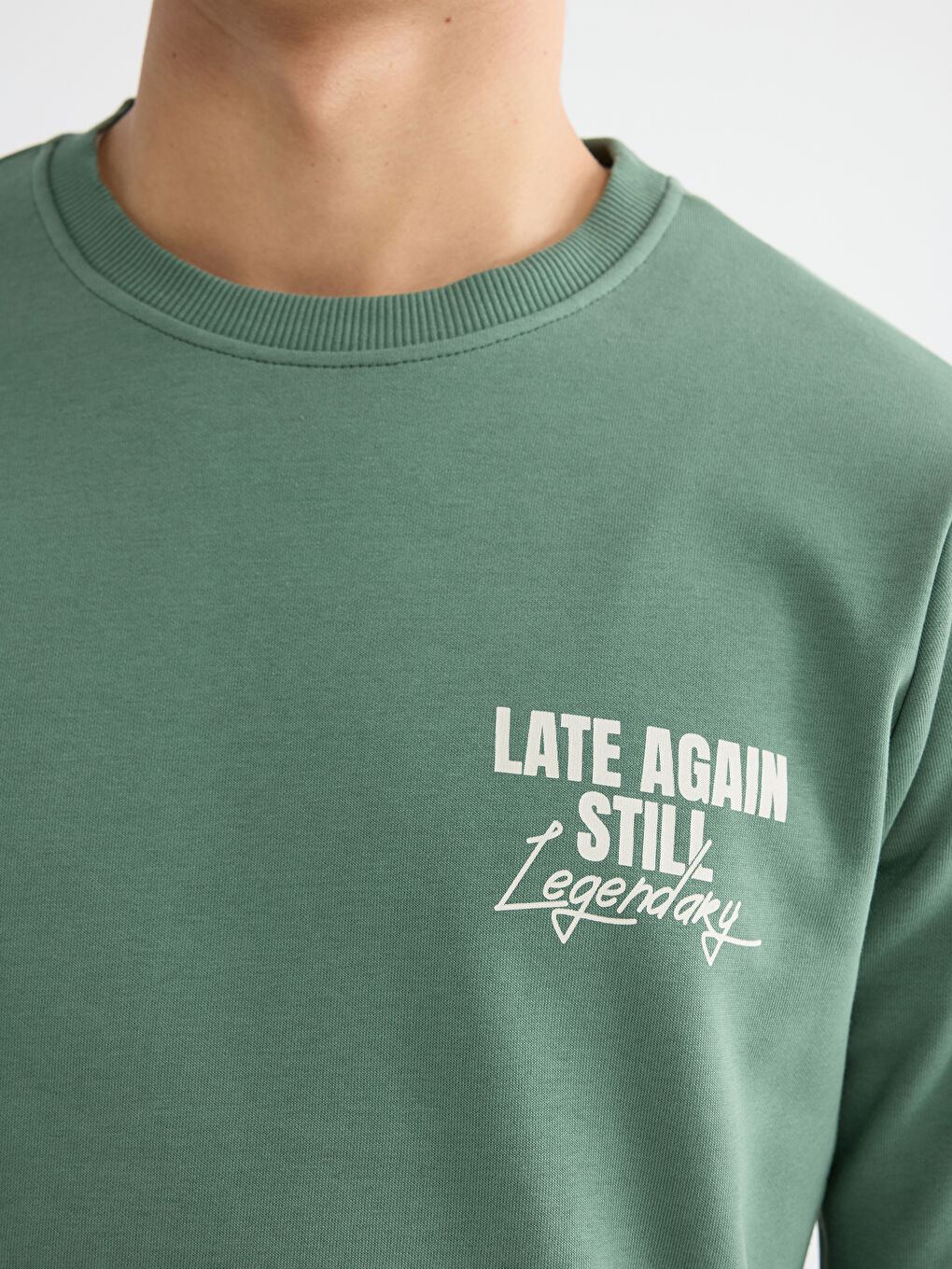 Man GREEN Sweatshirt-2