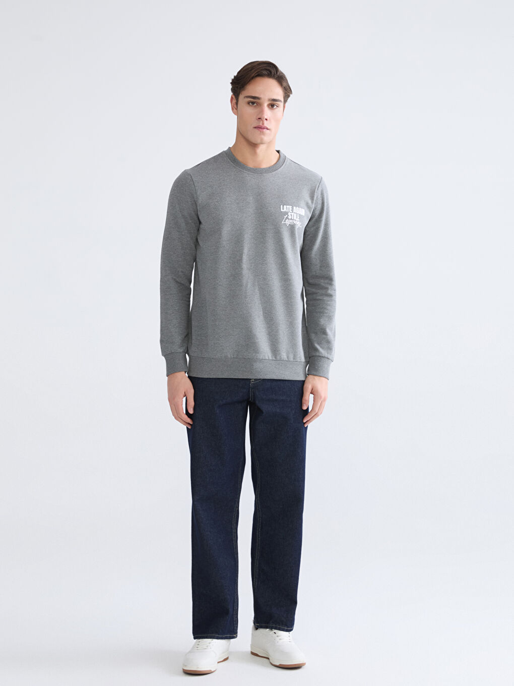 Man ANTHRACITE Sweatshirt-1