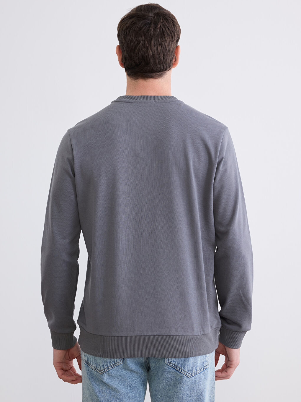 Sweat-shirt Homme Imprimé Col Rond-3