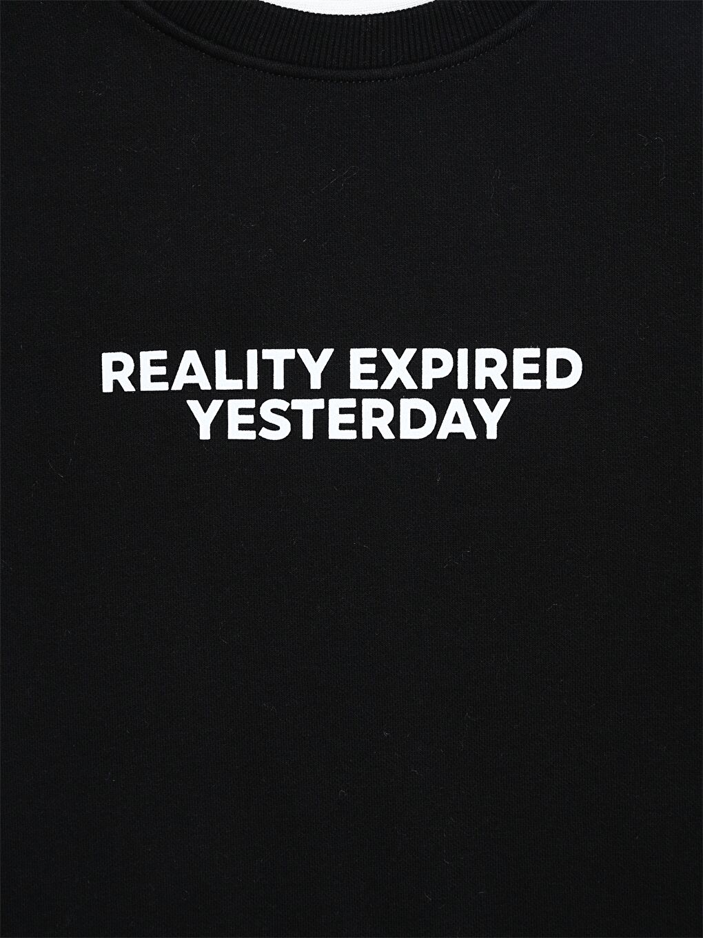 Crew Neck Printed Men's Thick Sweatshirt-2