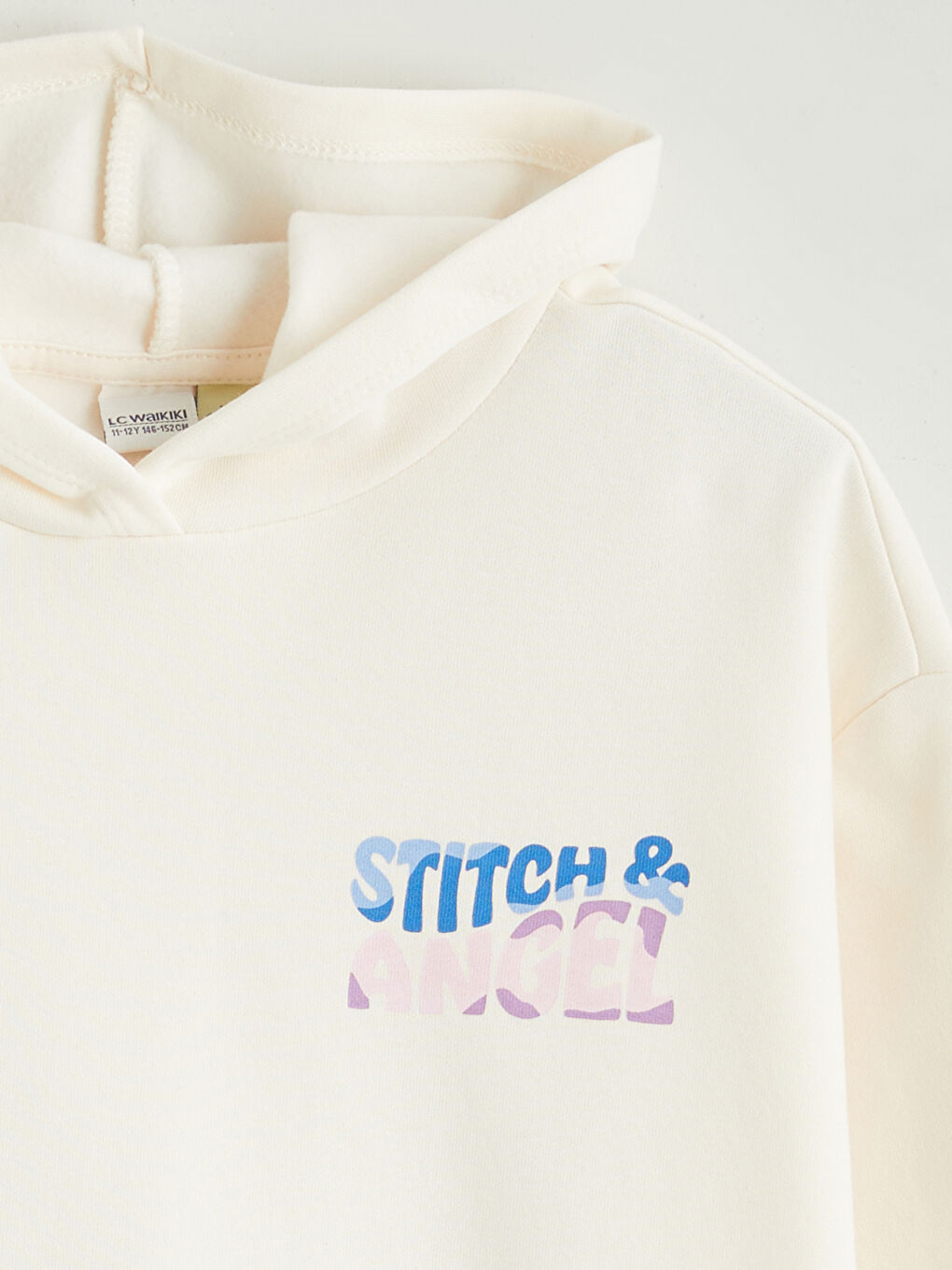 Girl ECRU Sweatshirt-2