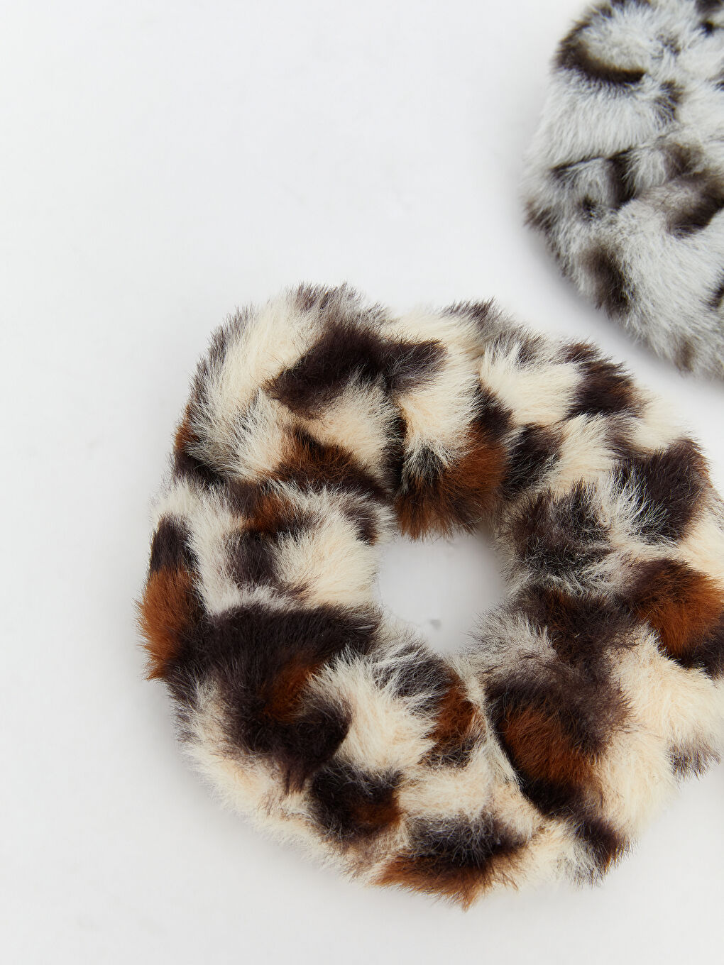 Karışık Leopar Desenli Kadın Toka Seti 3'lü-2