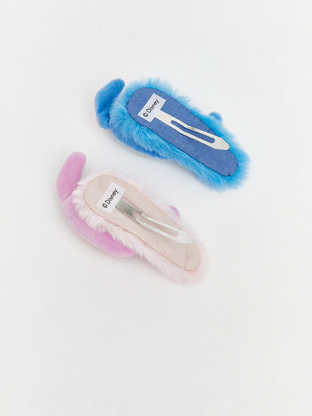 Karışık Stitch Baskılı Pelü Kız Çocuk Toka 2'li-2