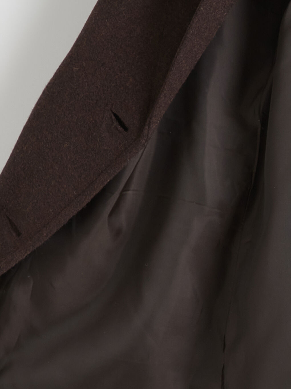 Kahverengi Kaşe Kadın Klasik Yelek-1