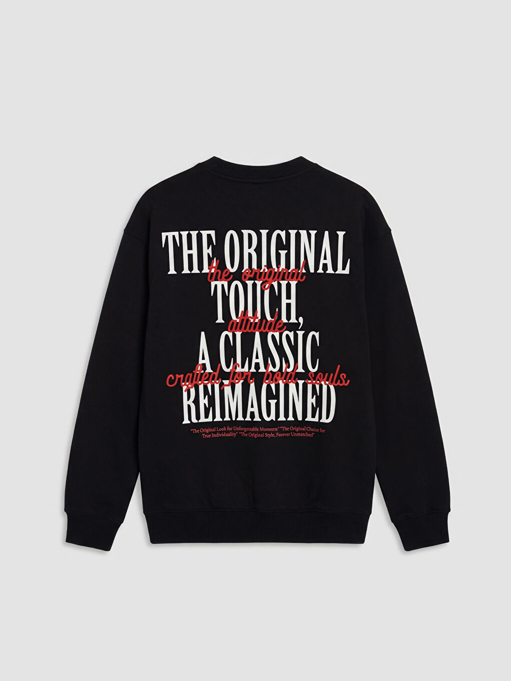 Man BLACK Sweatshirt-1