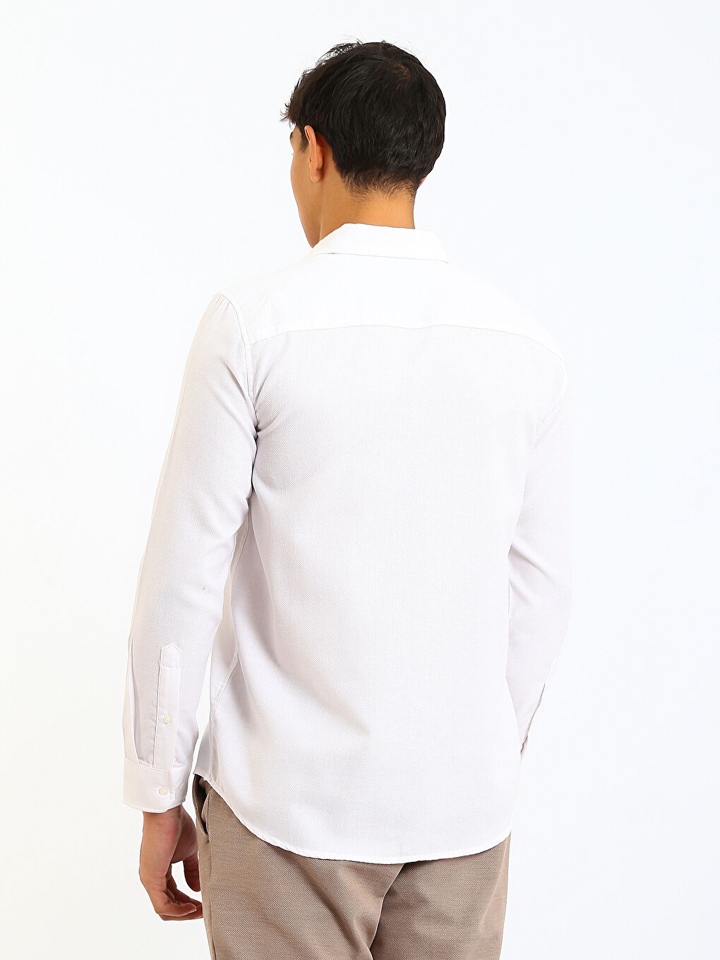 Man WHITE Shirt-4