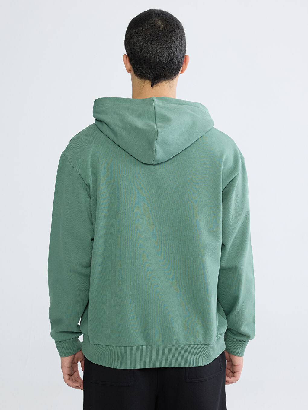 Kangaroo Pocket Men's Thick Hoodie-3