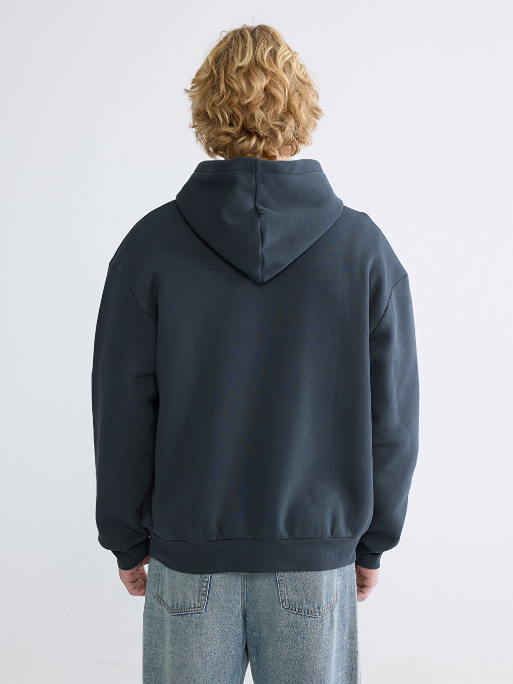 Kangaroo Pocket Men's Thick Hoodie-3