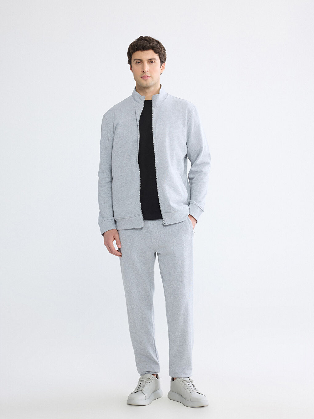 بنطال رياضي للجري رمادى رجال