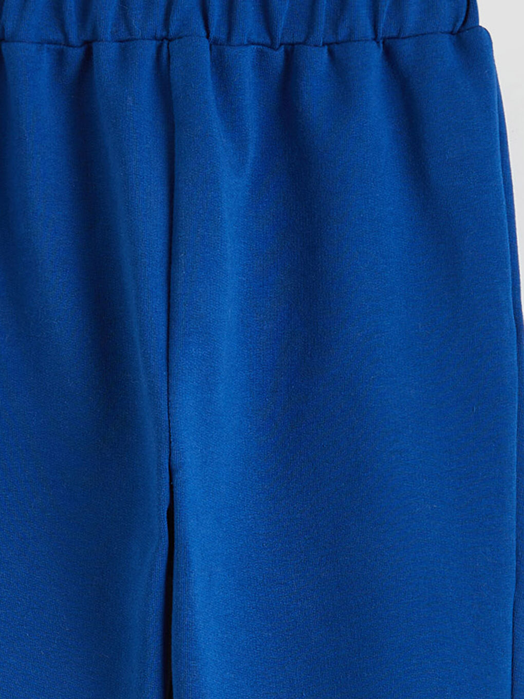 Mavi Beli Lastikli Erkek Bebek Jogger Eşofman Alt-2