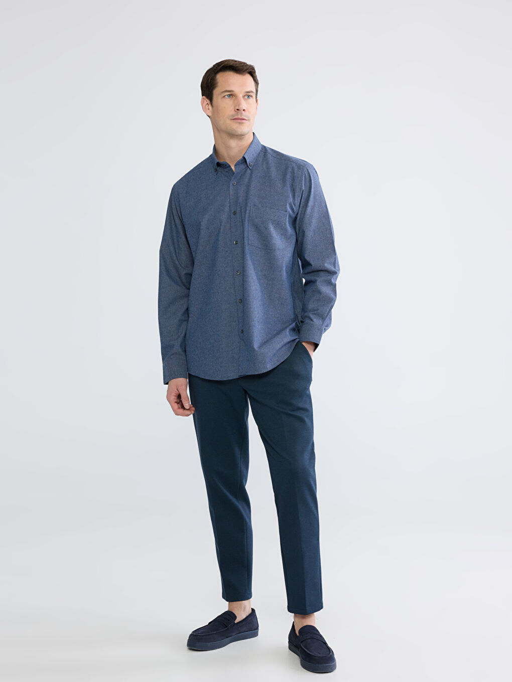 Slim Fit Men's Chino Trousers