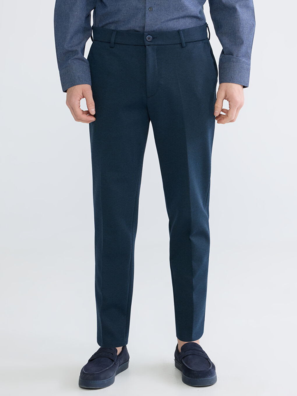 Slim Fit Men's Chino Trousers-2