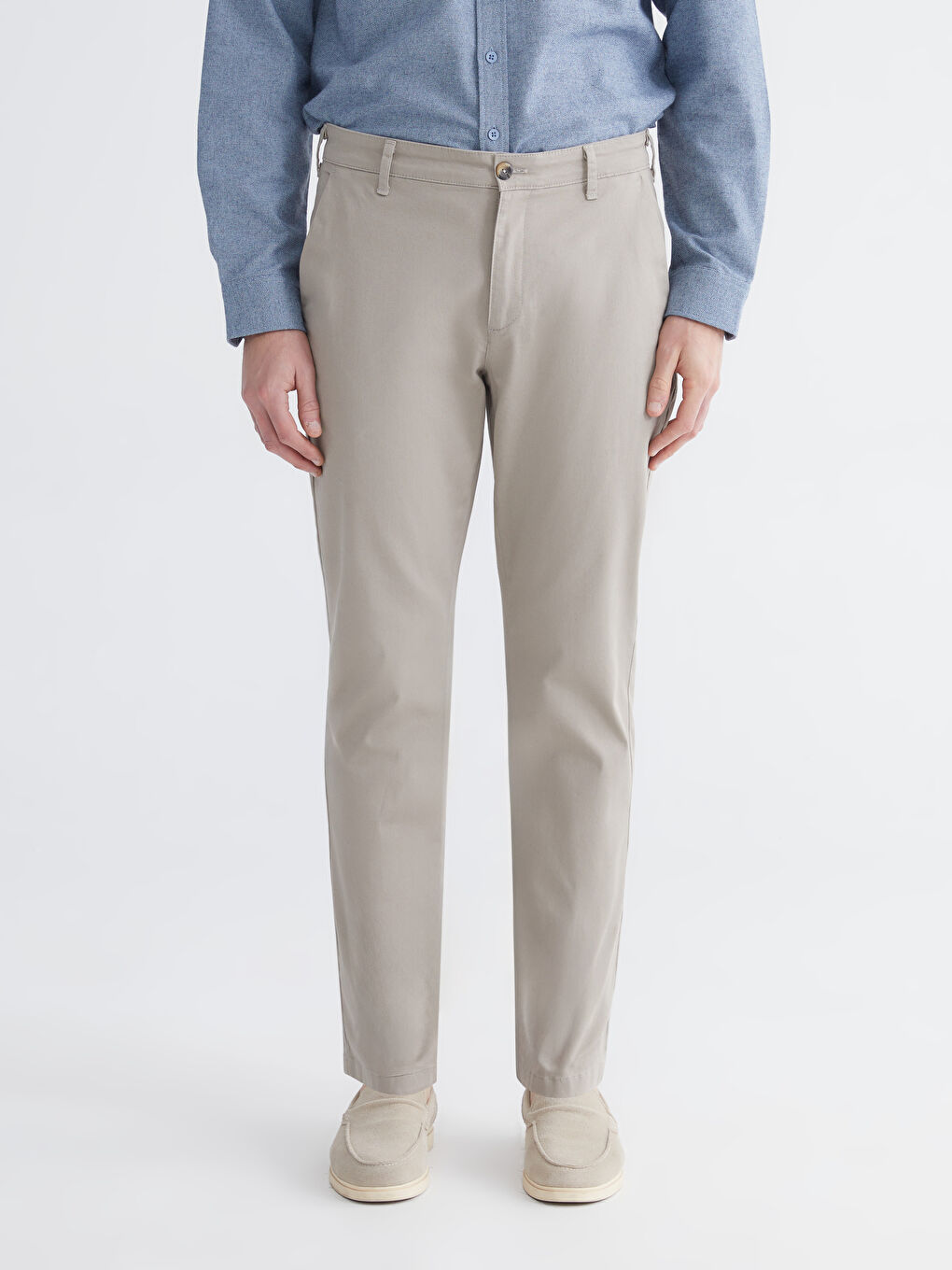 Standard Fit Men's Chino Trousers-1