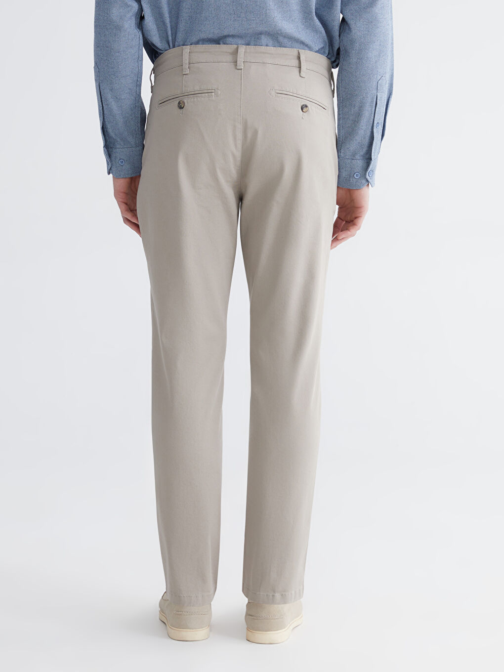 Standard Fit Men's Chino Trousers-3