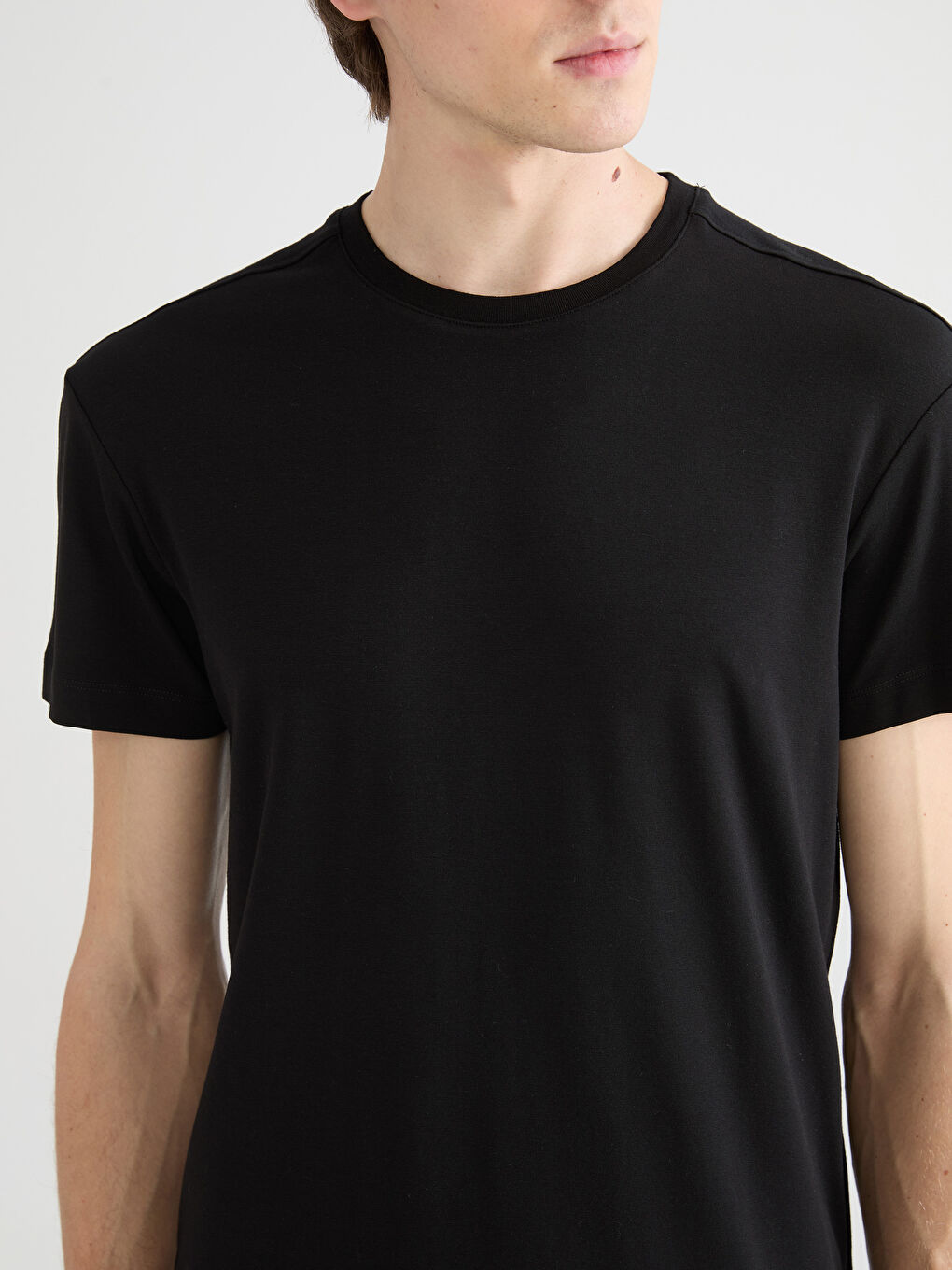 تۆپی بیجامە قۆڵ کورت یه‌خه‌ خڕ بۆ پیاوان-2