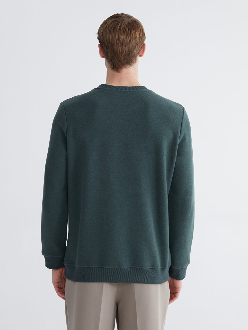 Crew Neck Men's Sweatshirt-3