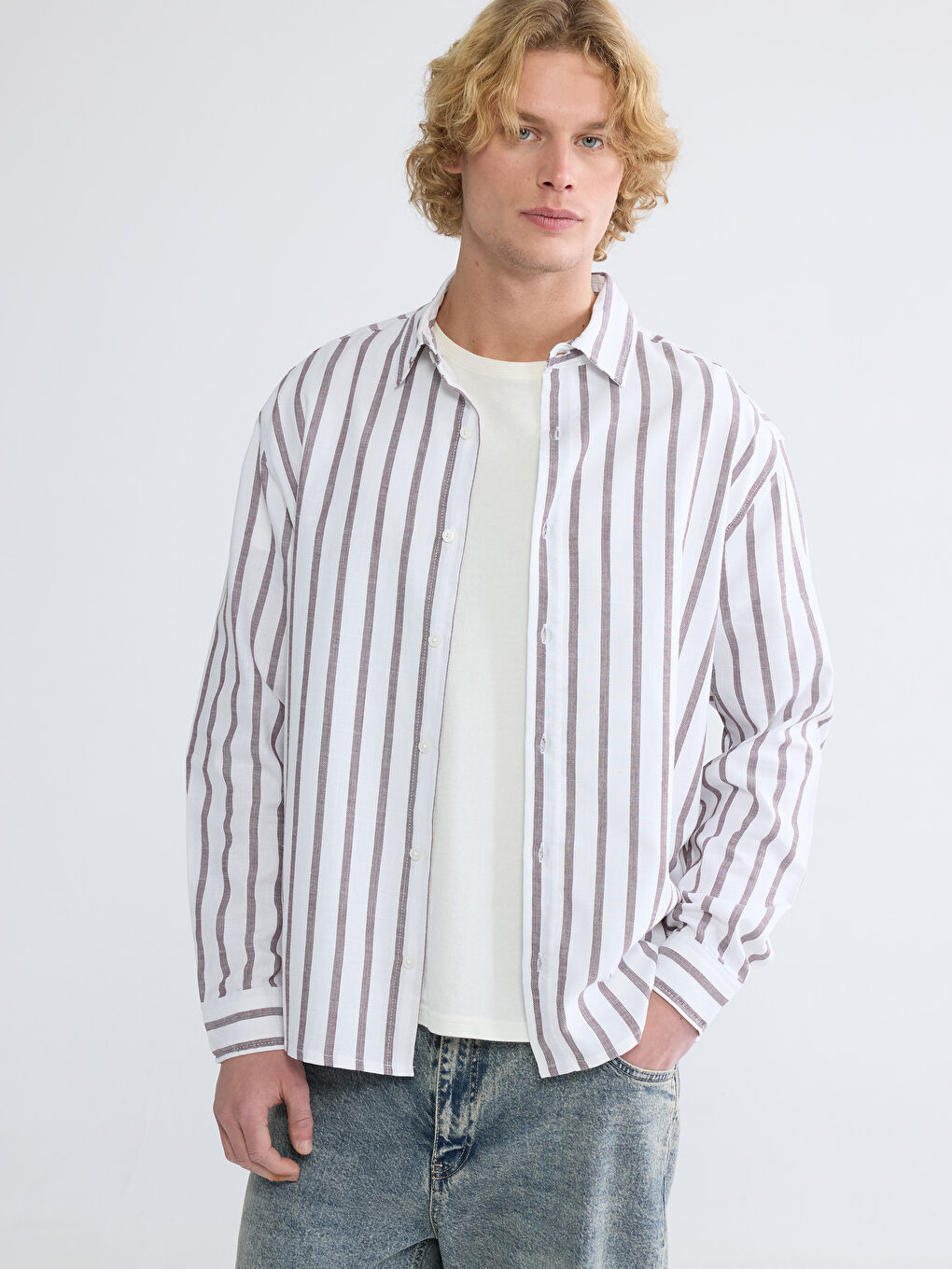 Striped Regular Fit Shirt