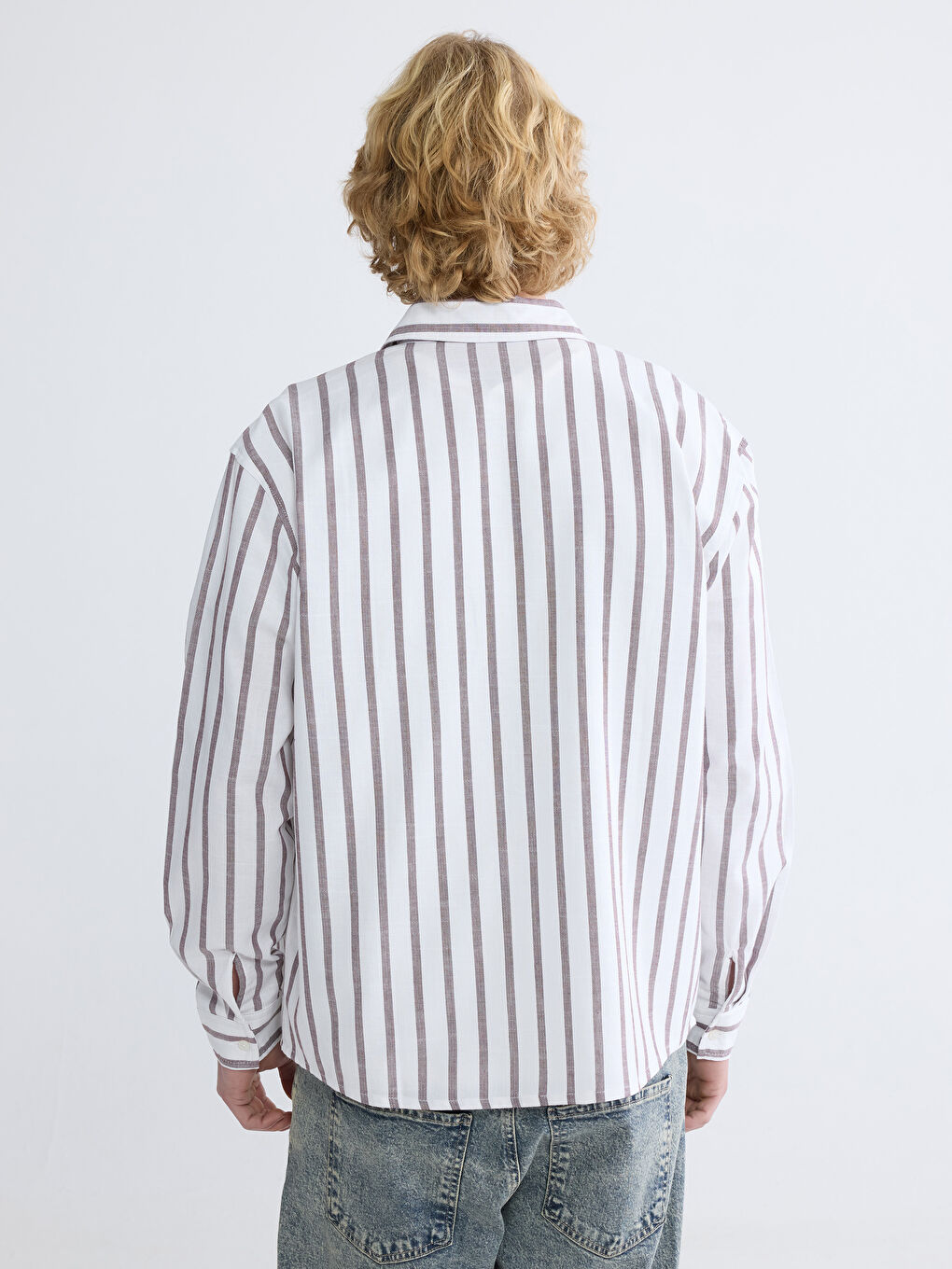 Striped Regular Fit Shirt-3