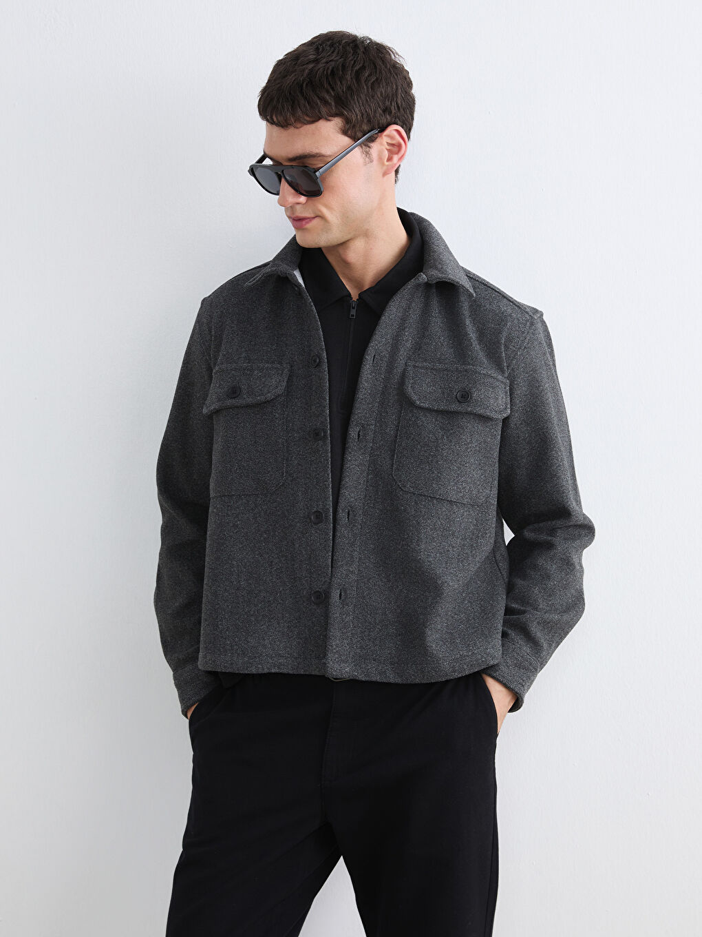 Men's Regular Fit Overshirt