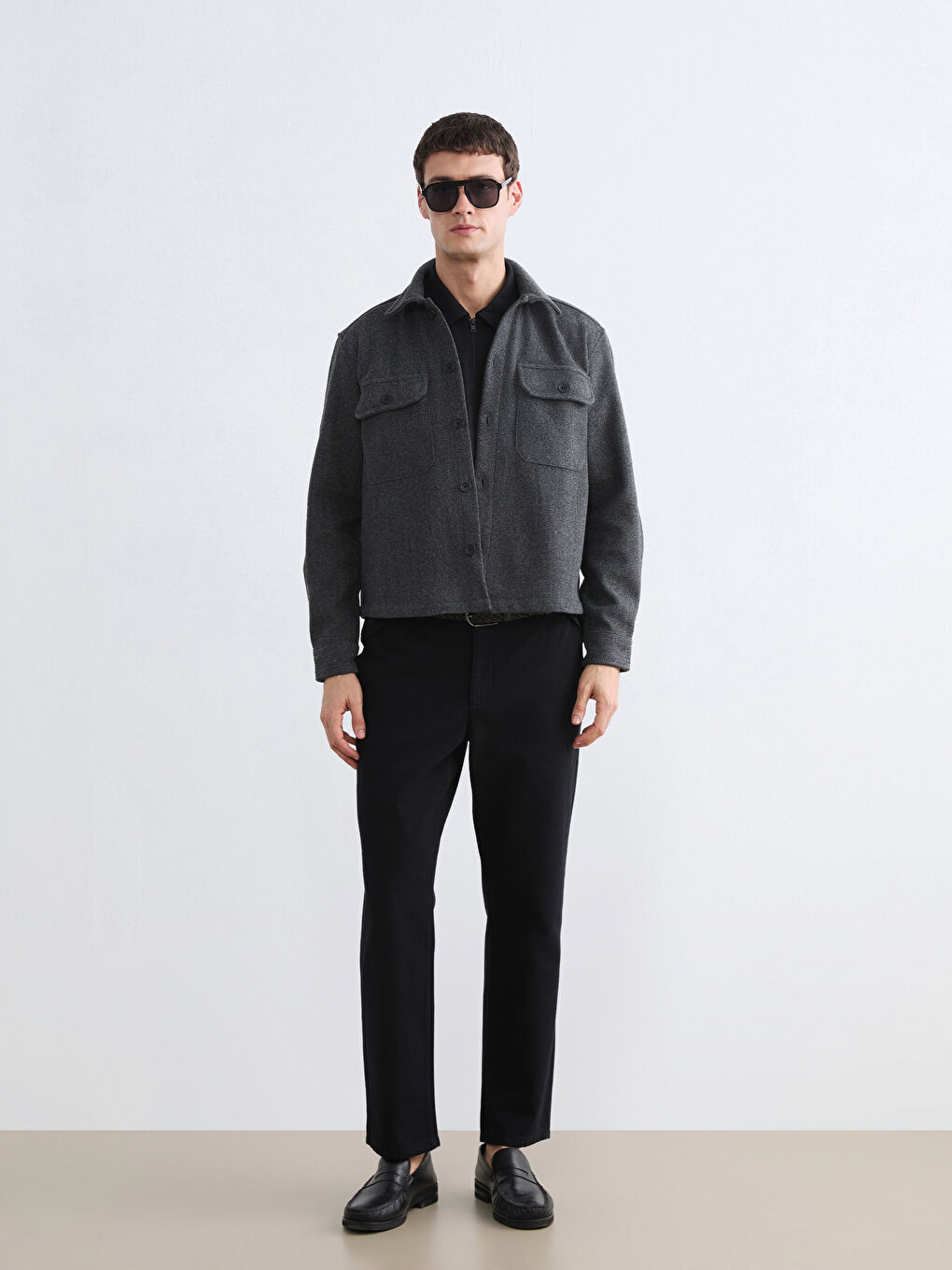 Men's Regular Fit Overshirt-1