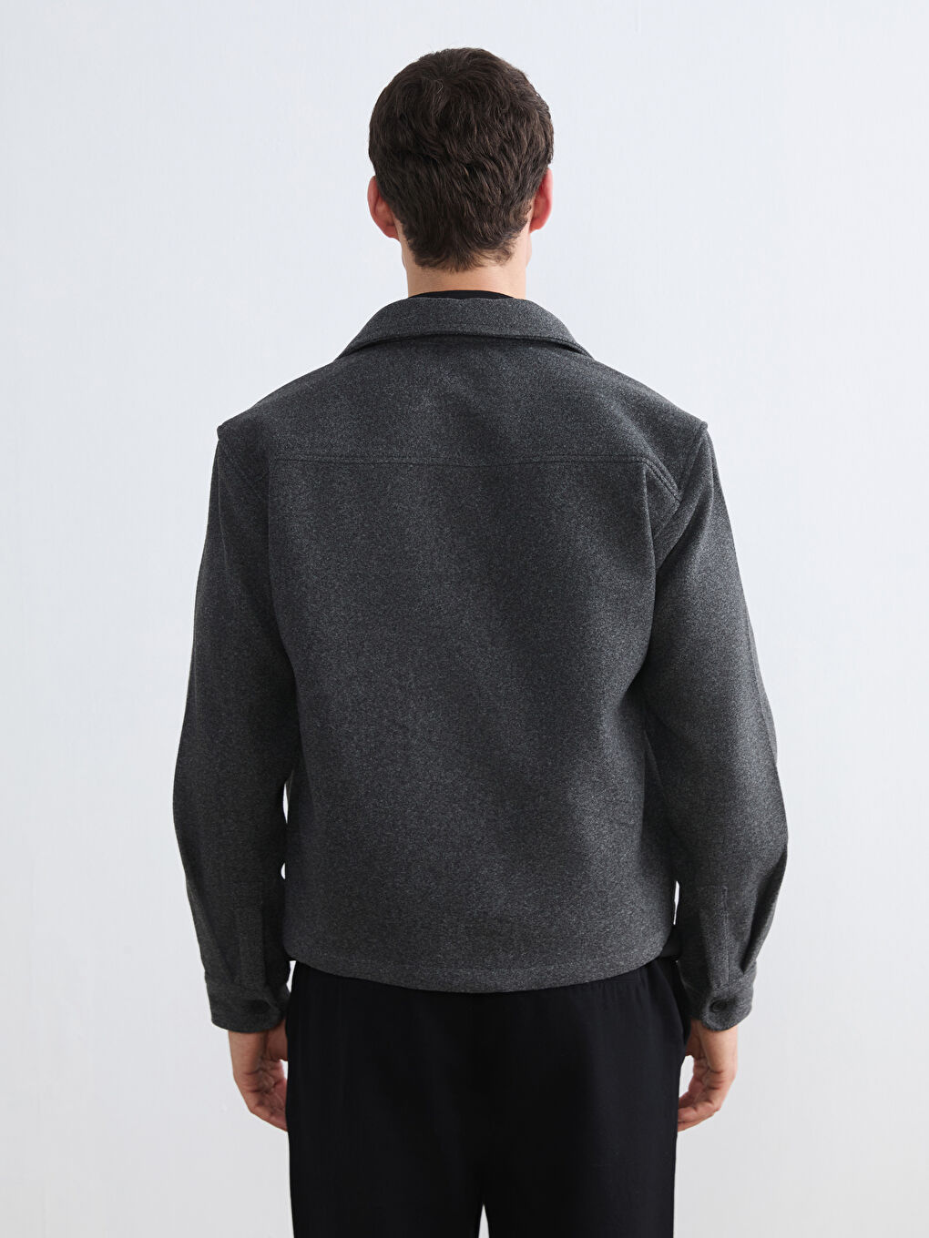 Men's Regular Fit Overshirt-4