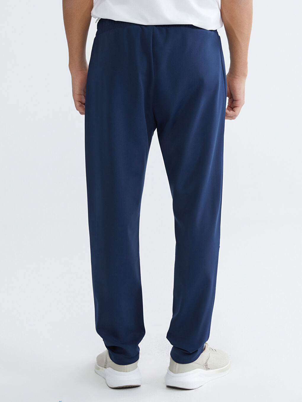 Lacivert Standart Kalıp Erkek Eşofman Altı-3