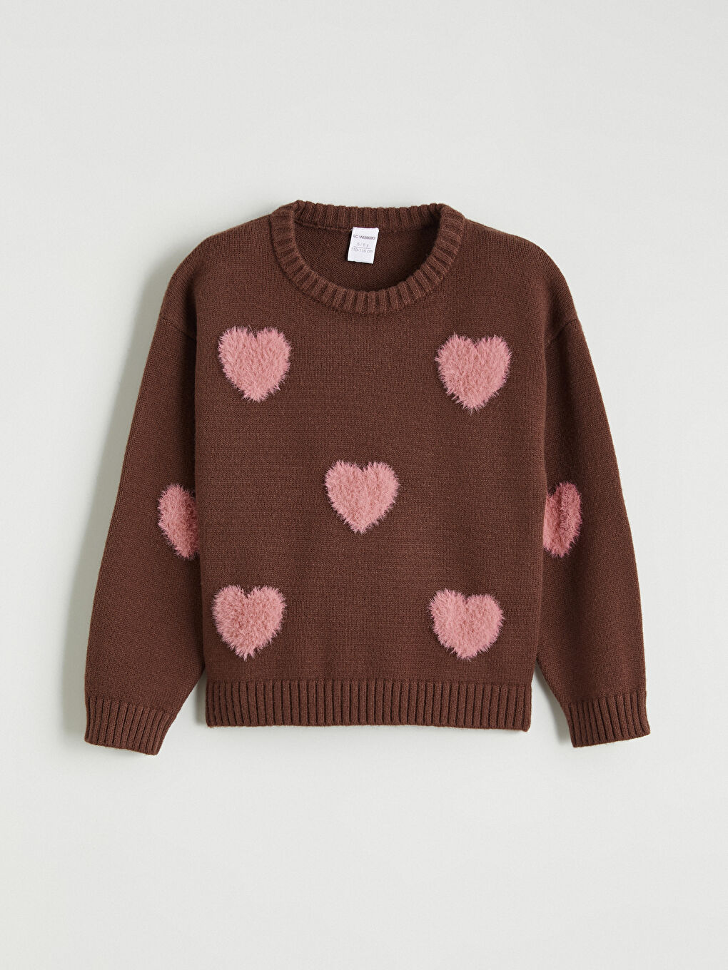 Момиче Кафяво Пуловер 