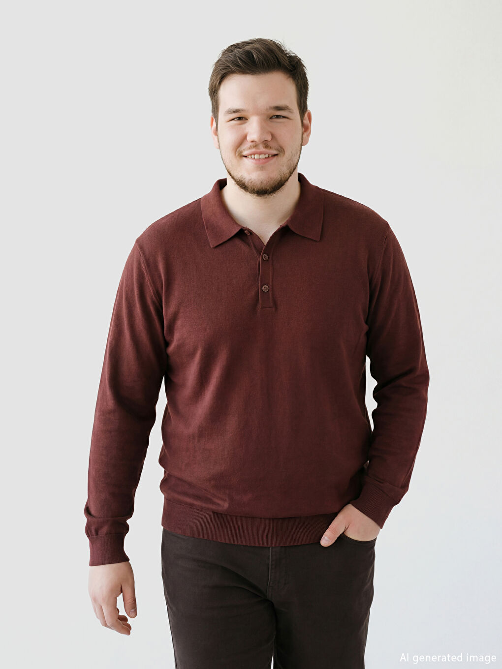 بلوفر رجالي بكول رول.