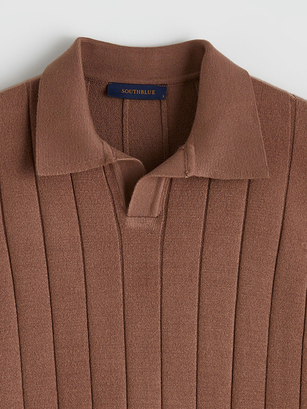 Men's Polo Neck Knit Sweater-4