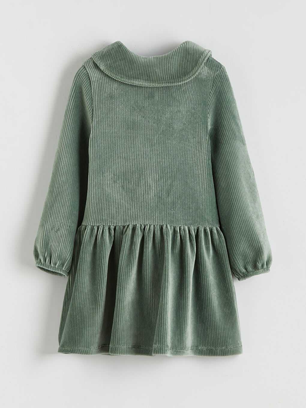 қыздарға арналған барқыт көйлек-1