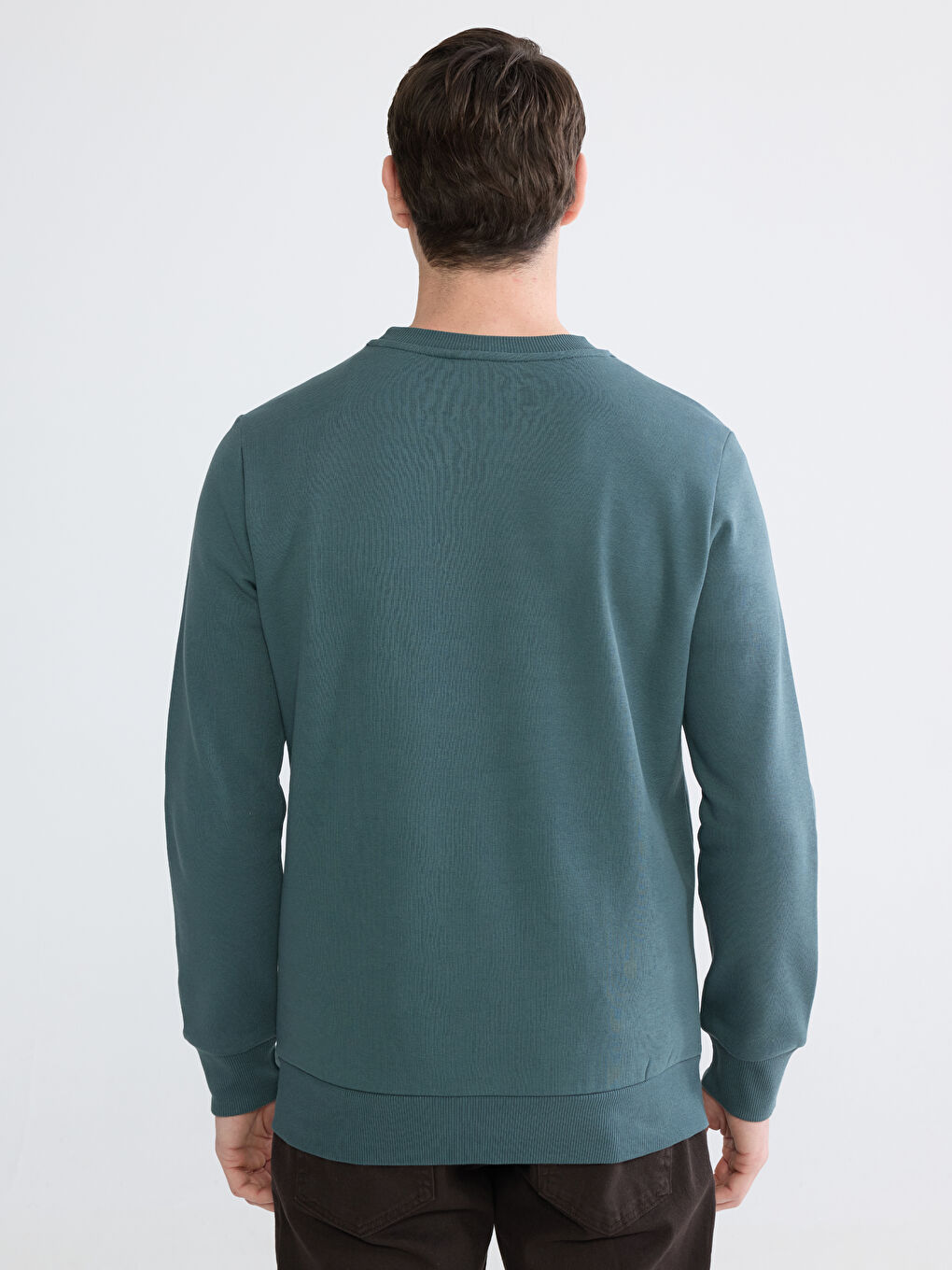 მამაკაცები მწვანე თბილი ზედა-3