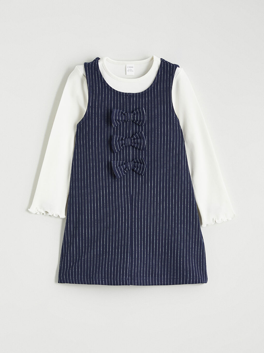 Девочки Синий Платье-1