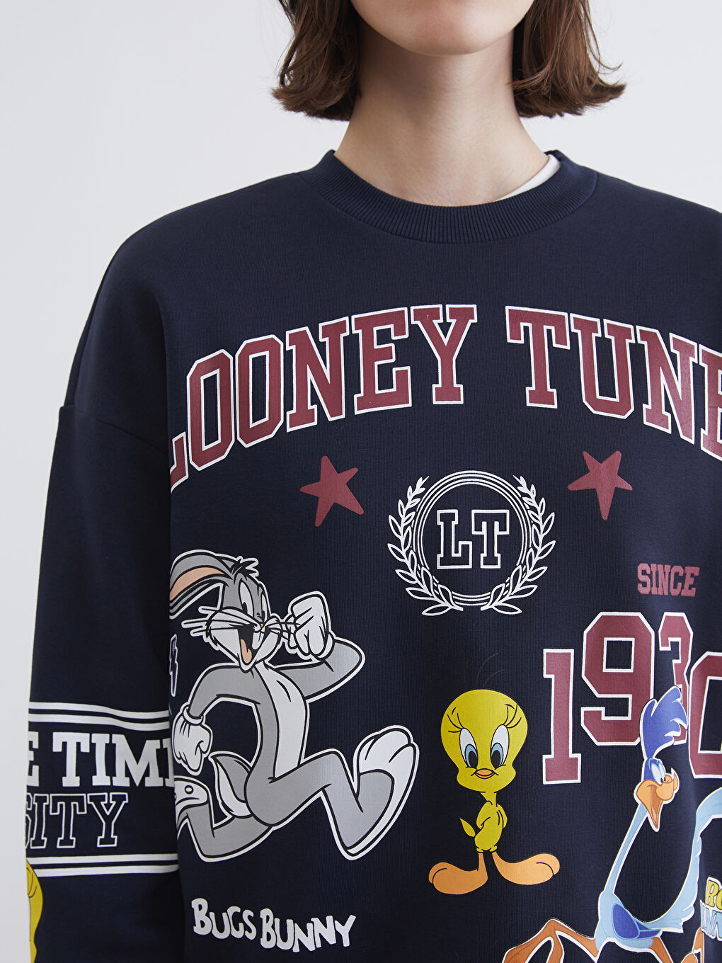 سویتشێرت شینی تۆخ ژن-2