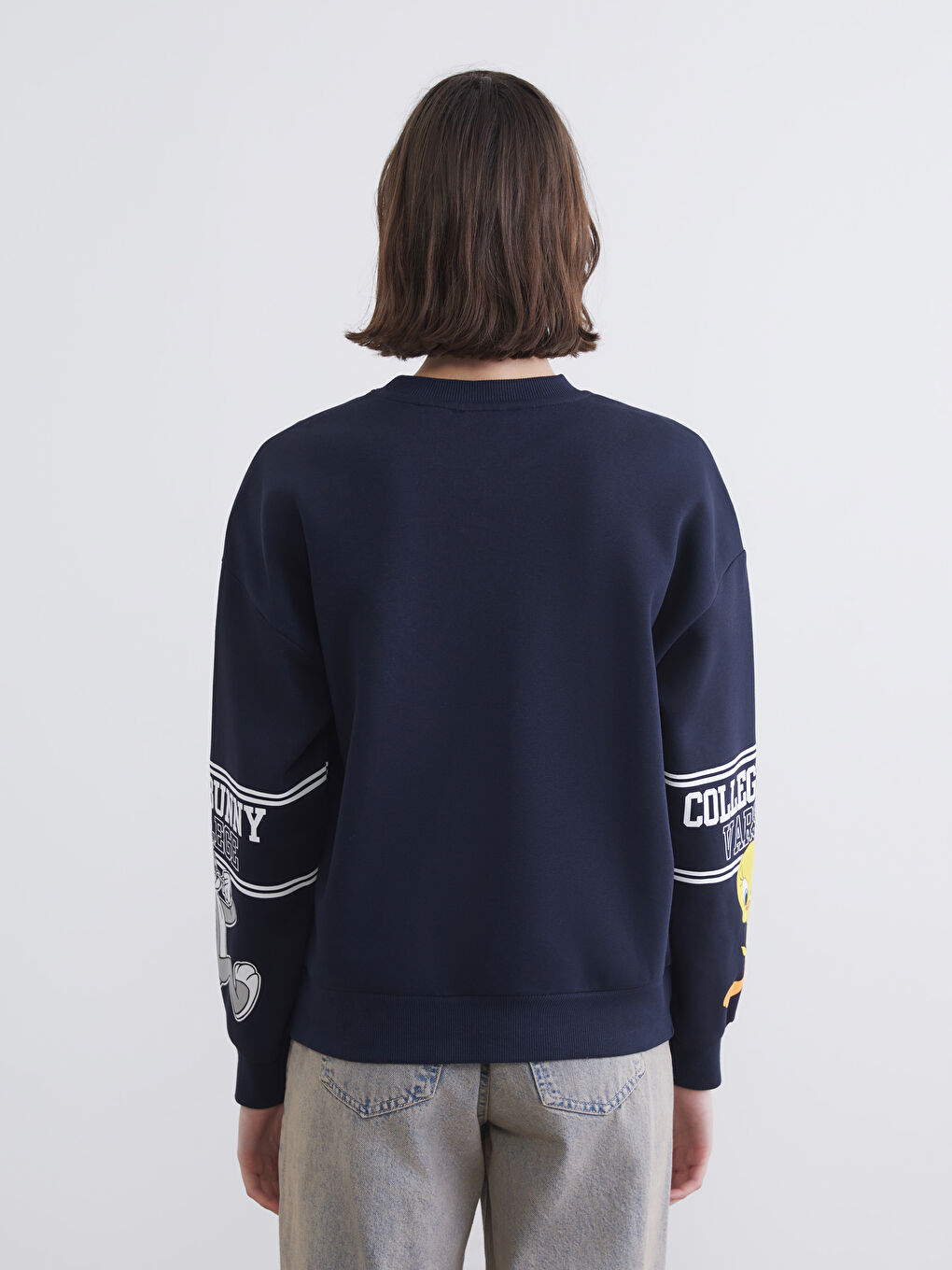 سویتشێرت شینی تۆخ ژن-3