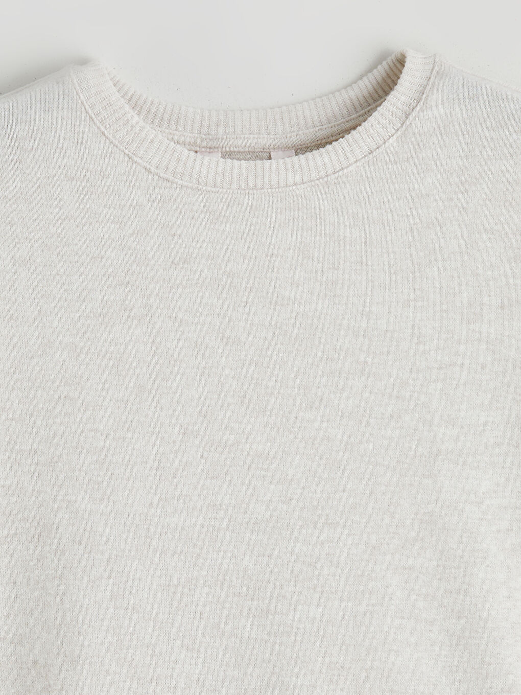 Ekru Bisiklet Yaka Kadın Pijama Takım-6