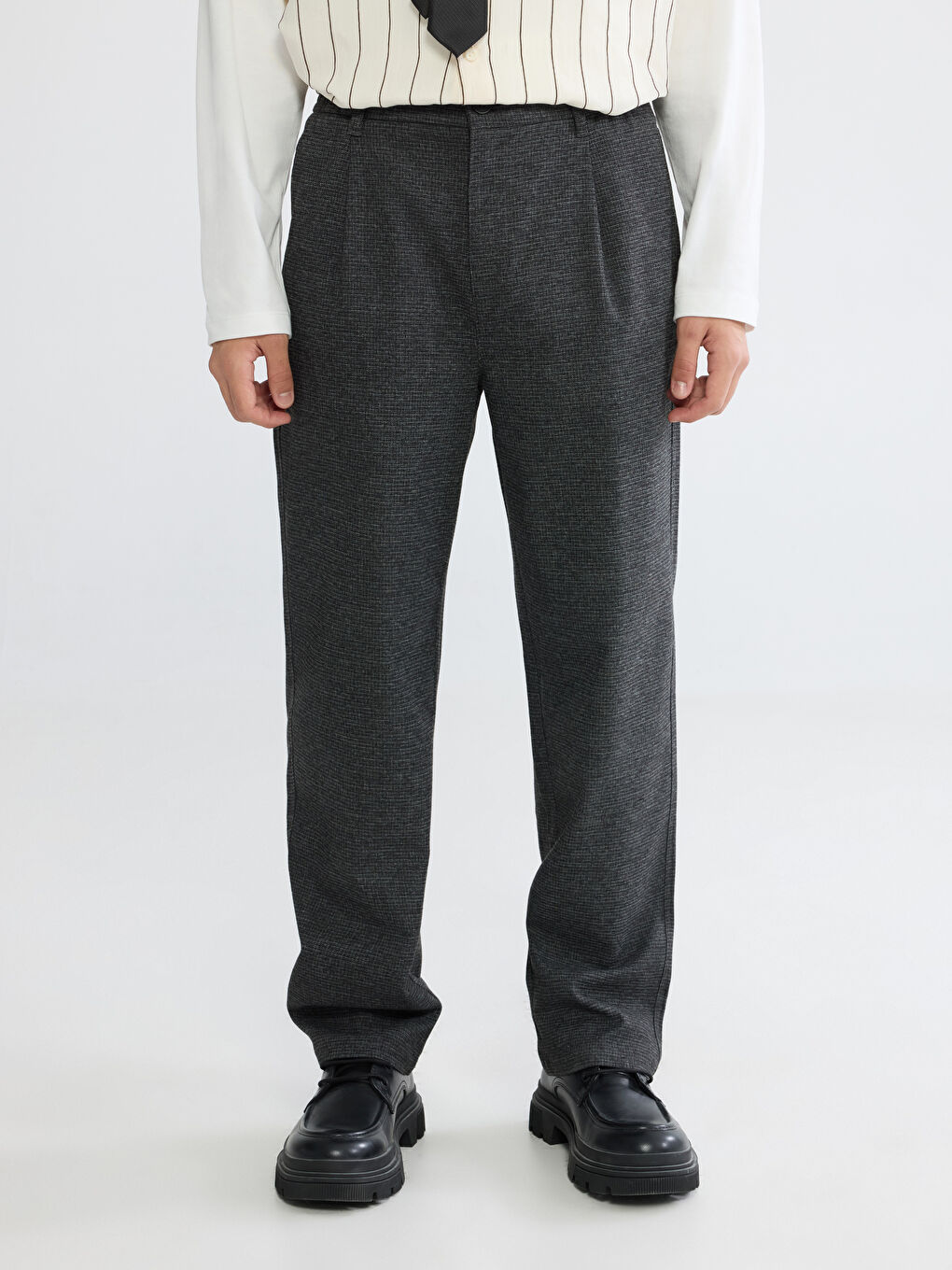 Man BLACK Trousers-1