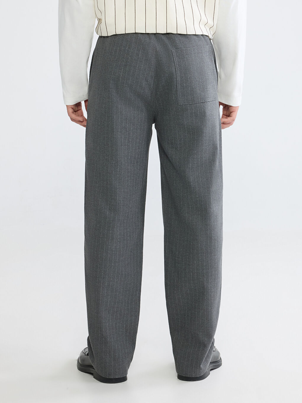 Man GREY Trousers-3