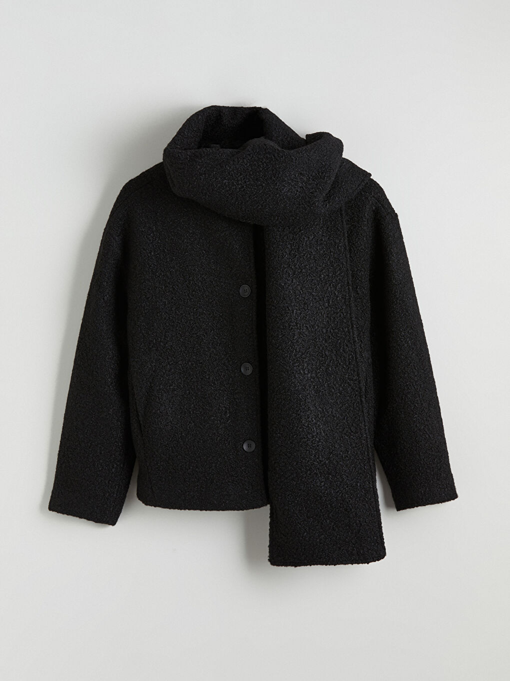 معطف أسود امرأة-6