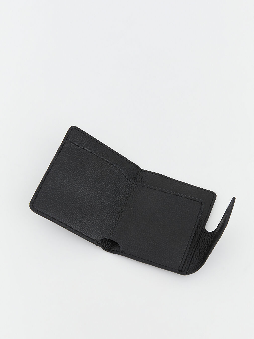 Siyah Deri Görünümlü Erkek Kartlık-2