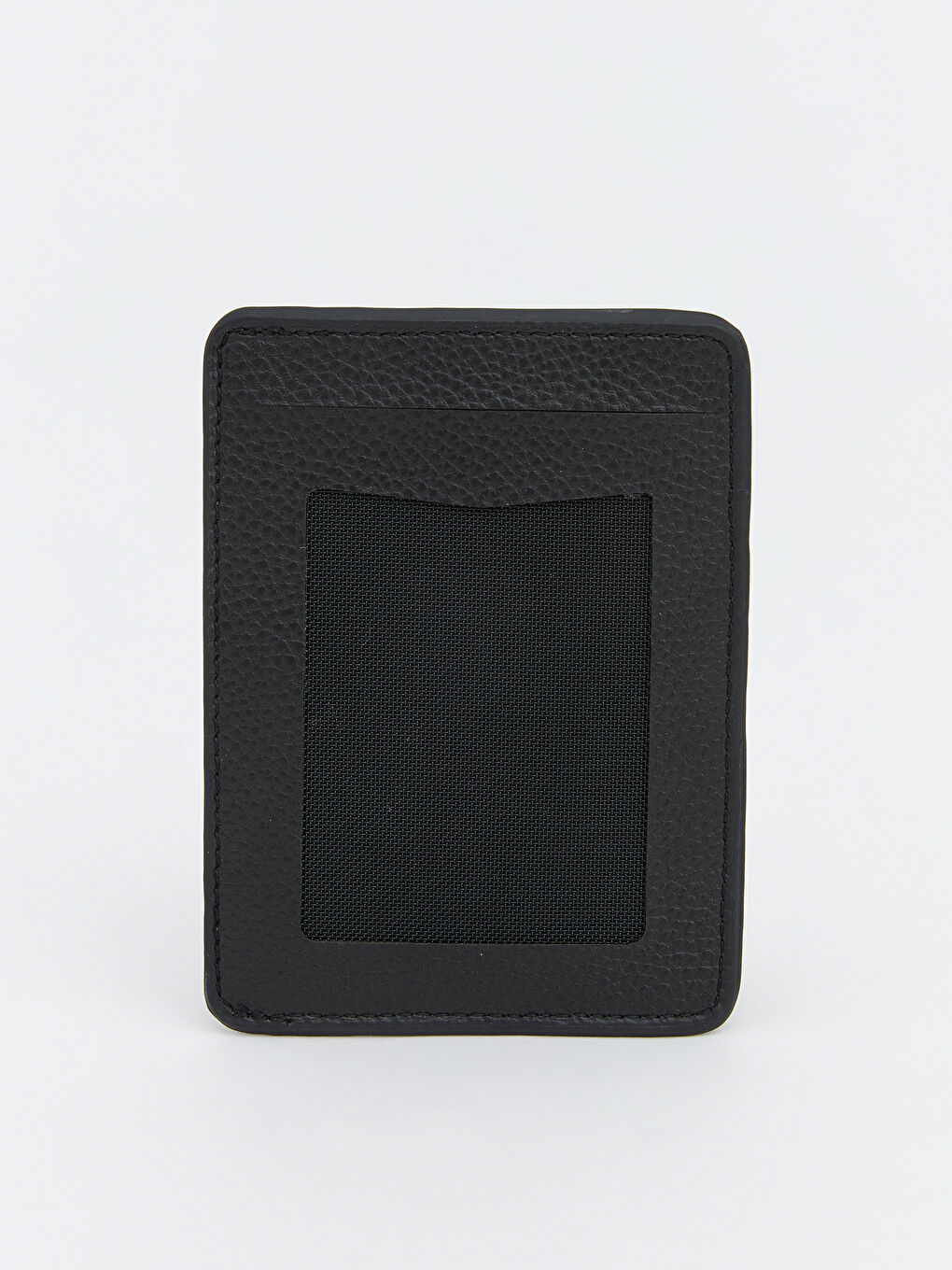 Siyah Deri Görünümlü Erkek Kartlık-1