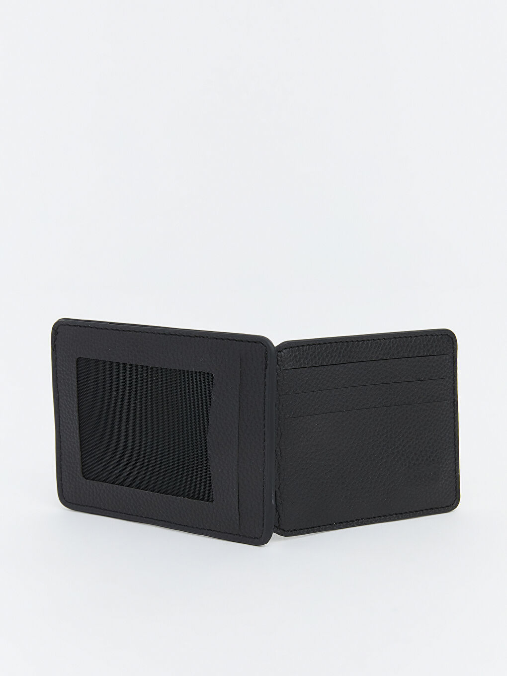 Siyah Deri Görünümlü Erkek Kartlık-3