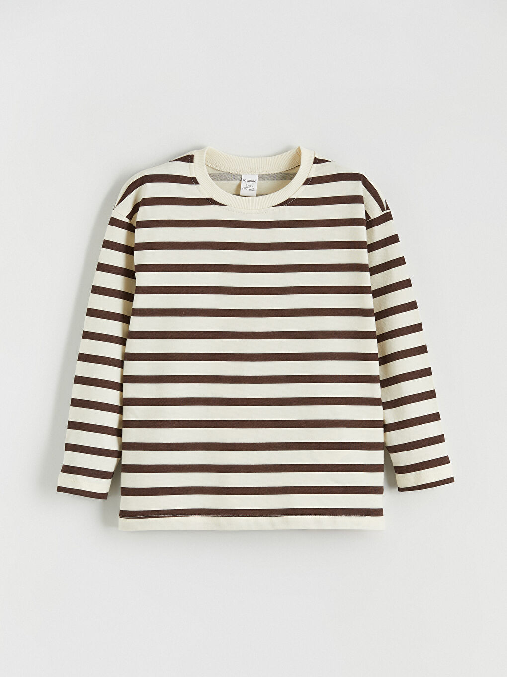 Beyaz Baskılı Uzun Kollu Erkek Çocuk Tişört 3'lü-6