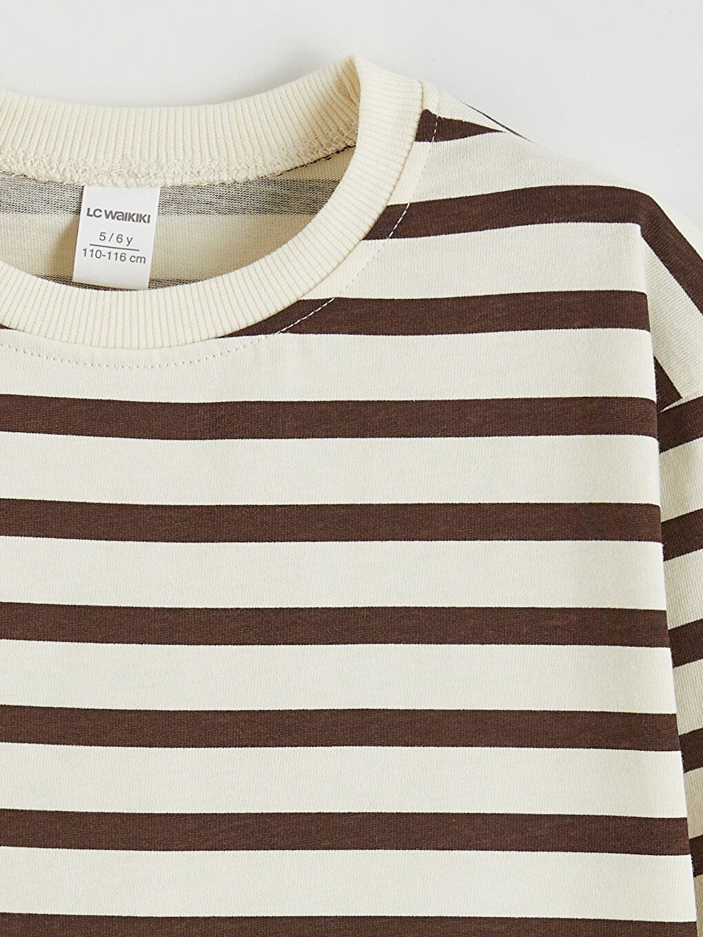 Beyaz Baskılı Uzun Kollu Erkek Çocuk Tişört 3'lü-7