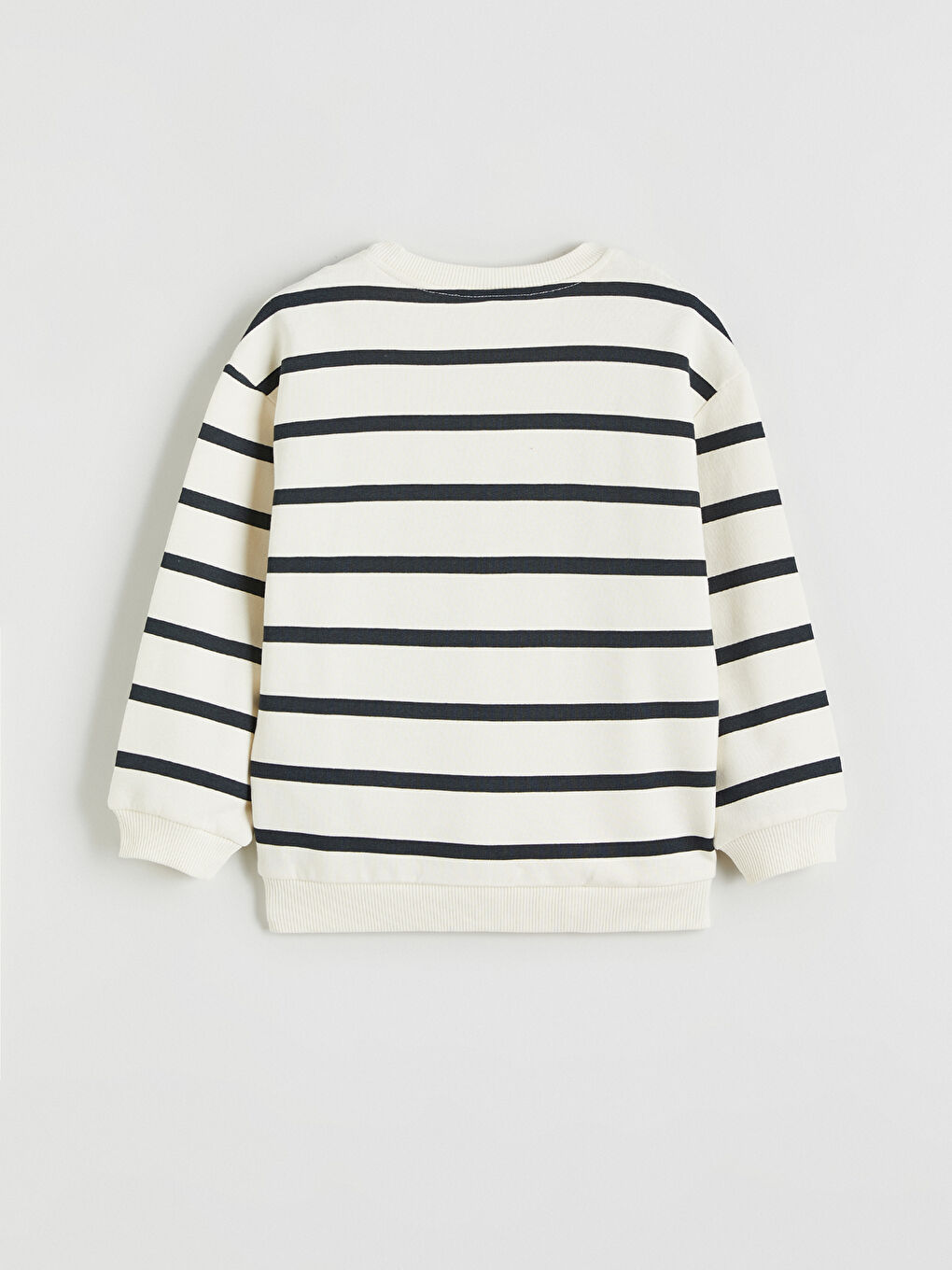 Bej Baskılı Erkek Çocuk Sweatshirt ve Pantolon Takım 2'li-4