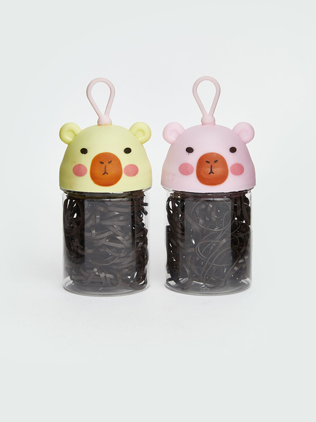 Karışık Hayvan Figürlü Kız Çocuk Lastik Toka Seti