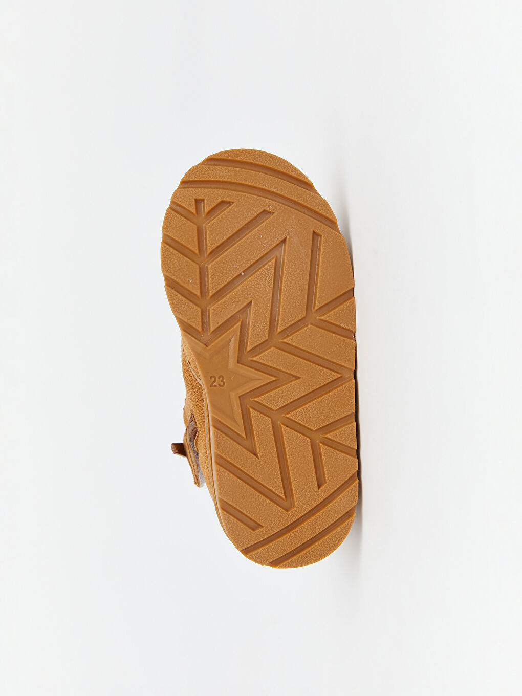 Bej Süet Görünümlü Erkek Bebek Bot-3