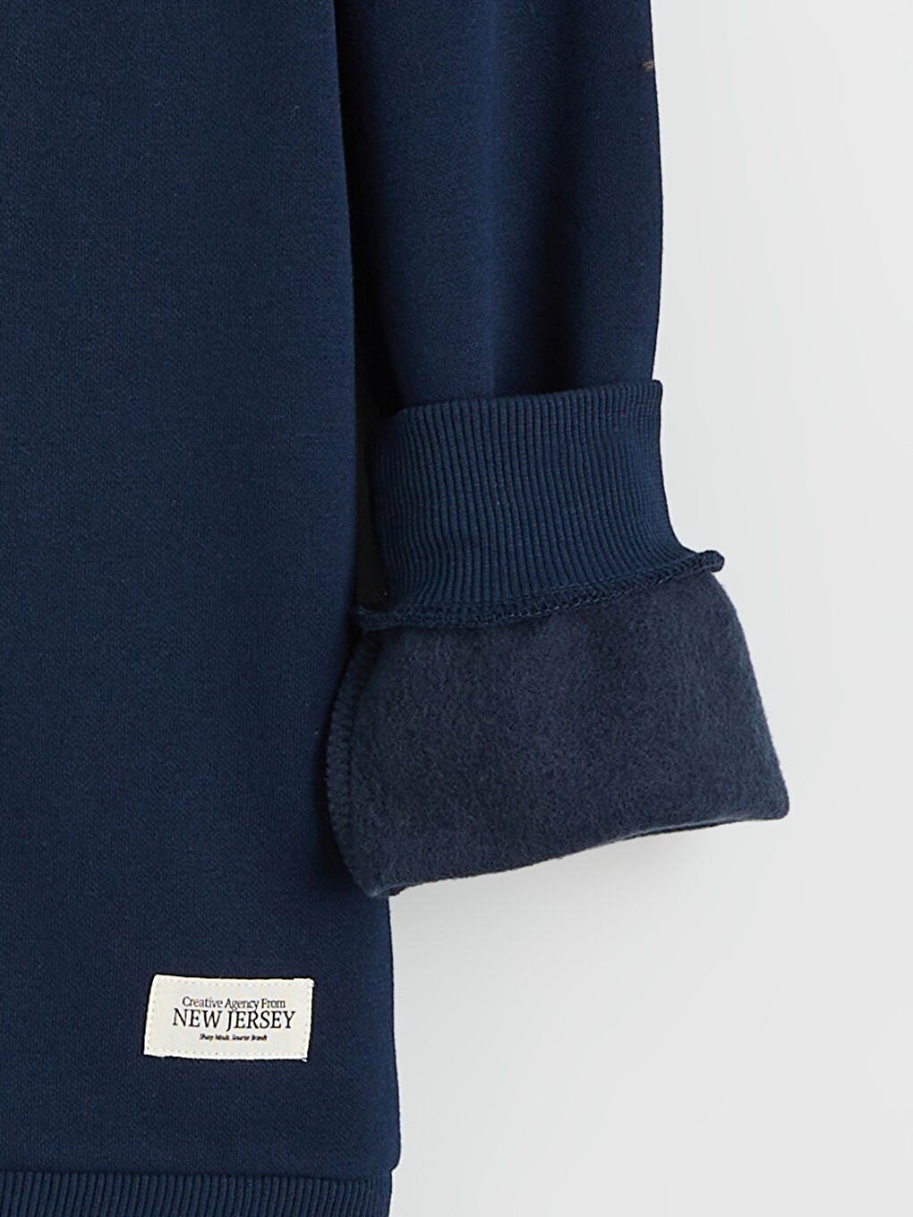 Funnel Neck Boys' Thick Sweatshirt-2