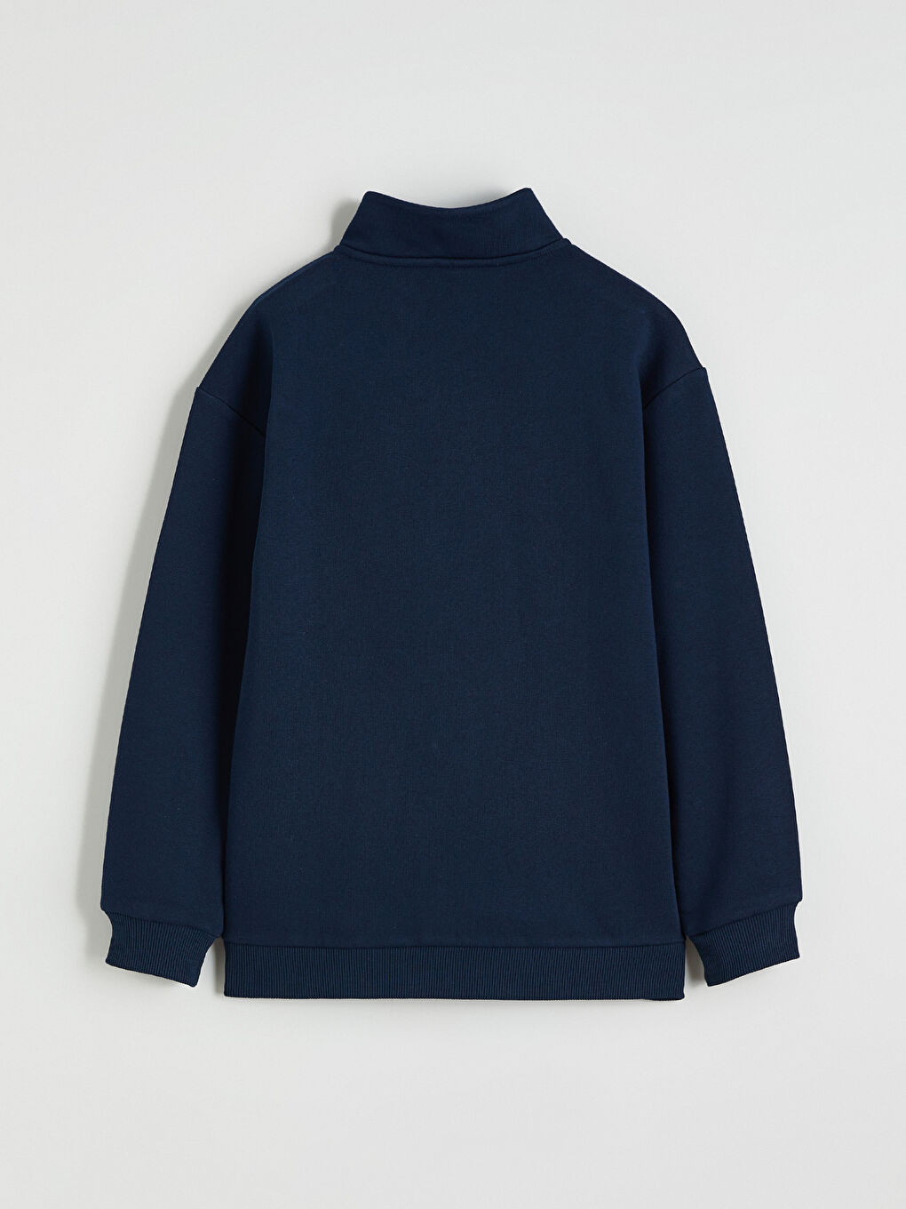 Funnel Neck Boys' Thick Sweatshirt-3