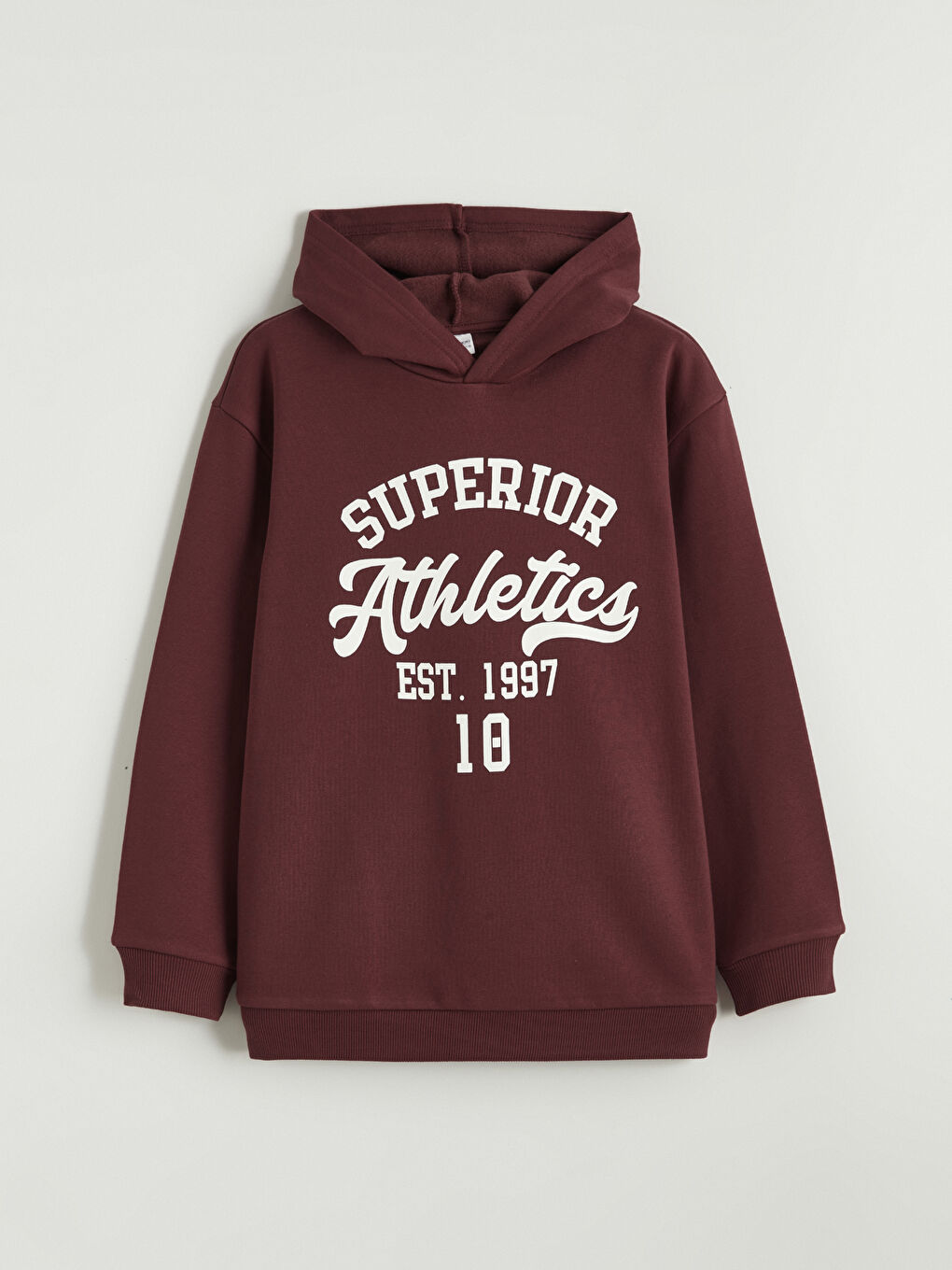 Hooded Boys' Thick Sweatshirt-1